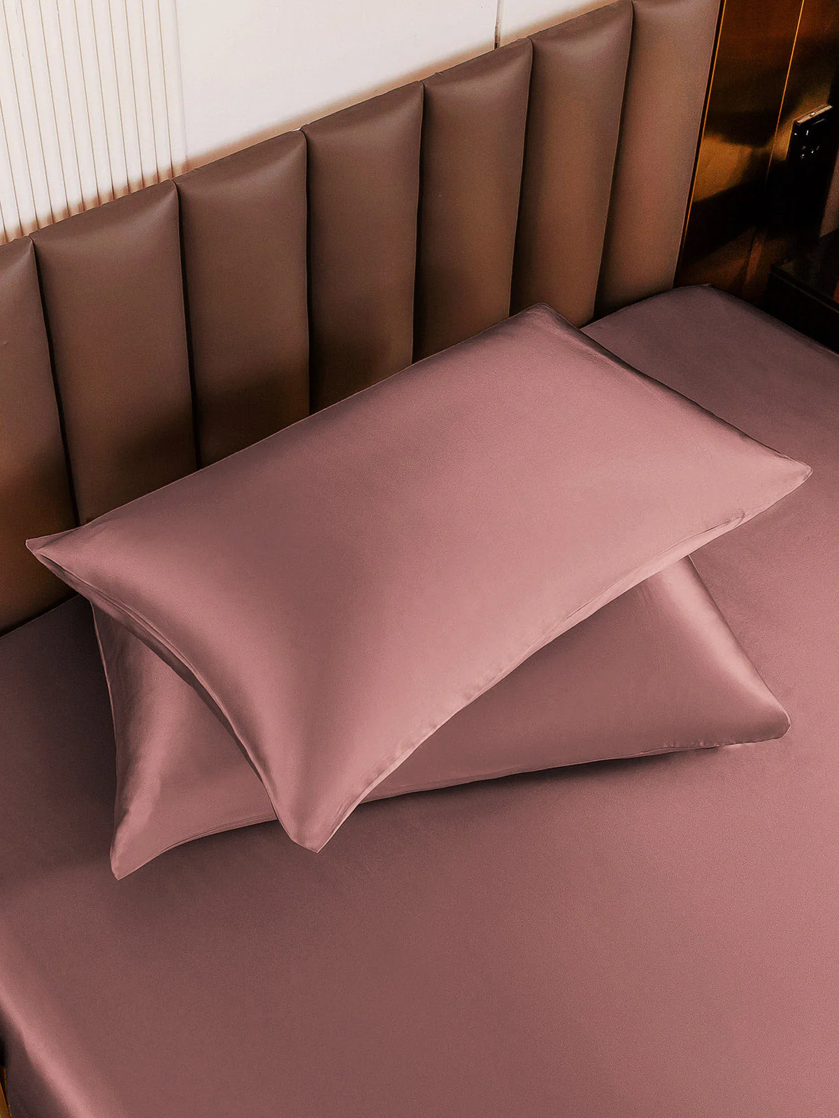 2Pcs 19Momme Pure Silk Pillowcases Bundle - Hidden Zipper - Image 67