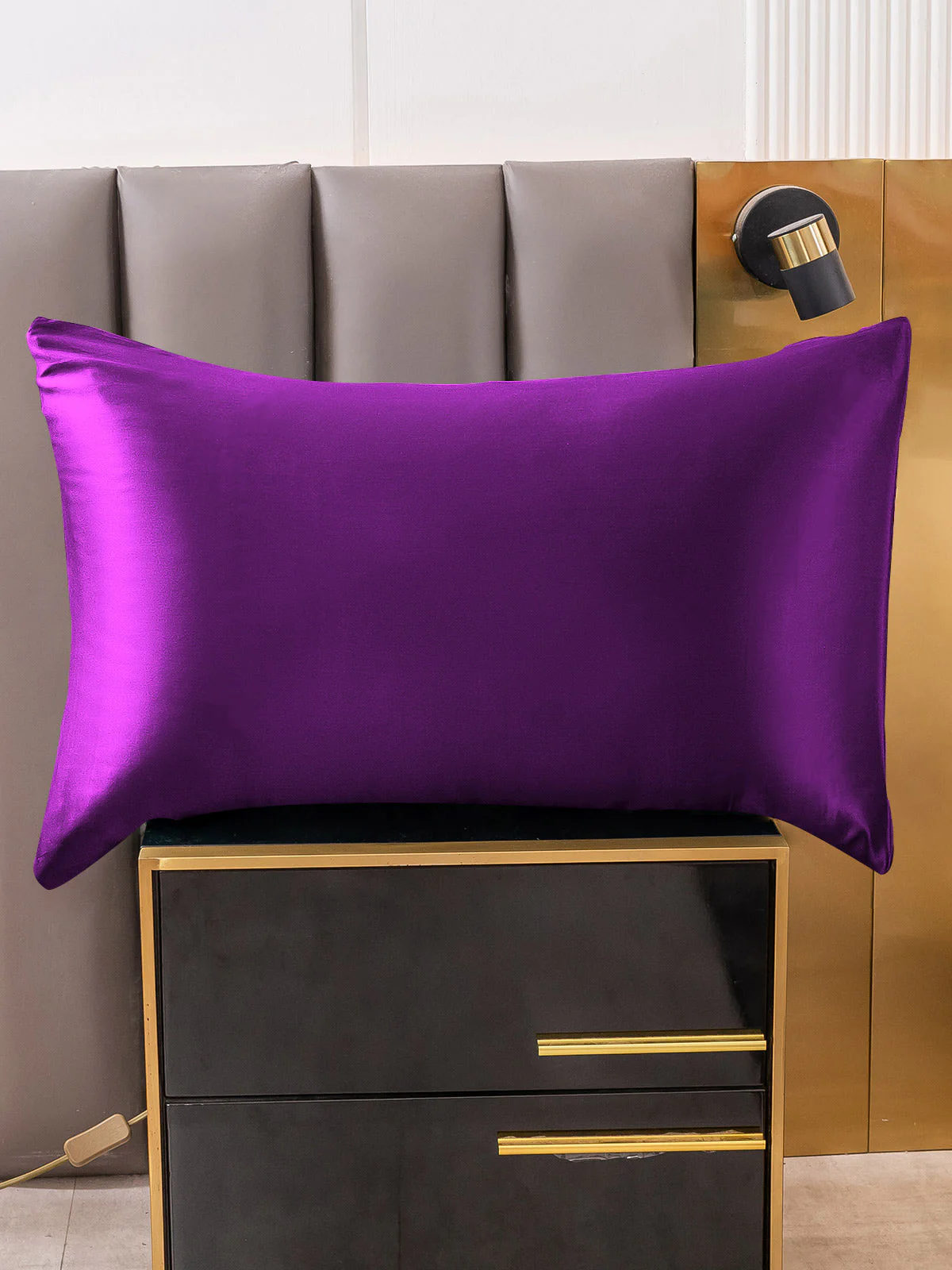 2Pcs 19Momme Pure Silk Pillowcases Bundle - Hidden Zipper - Image 85
