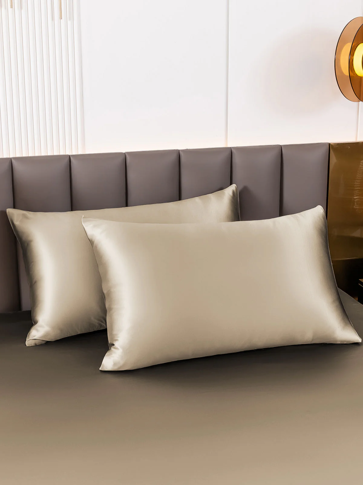 2Pcs 19Momme Pure Silk Pillowcases Bundle - Hidden Zipper - Image 94