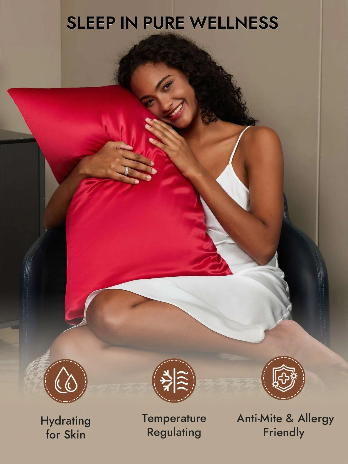 2Pcs 30Momme 100% Silk Pillowcases Bundle- Hidden Zipper - Image 33