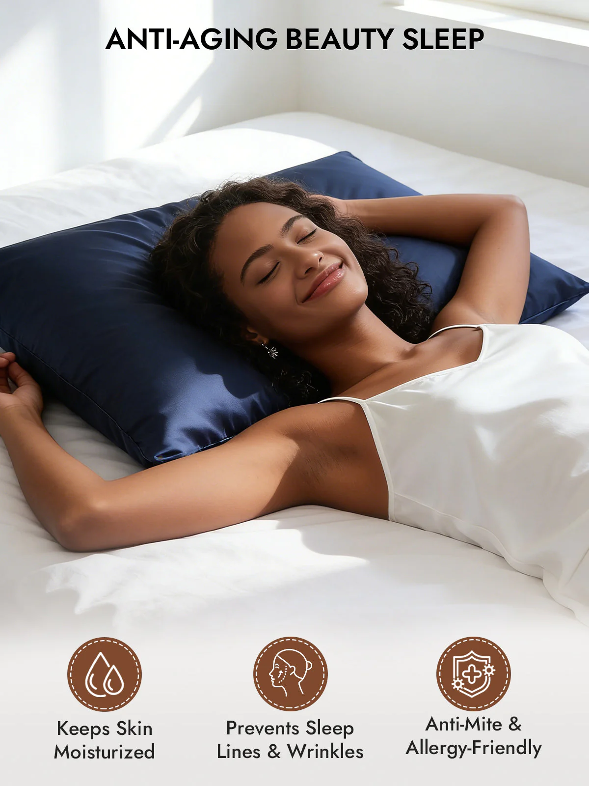 2Pcs 30Momme 100% Silk Pillowcases Bundle- Hidden Zipper - Image 45
