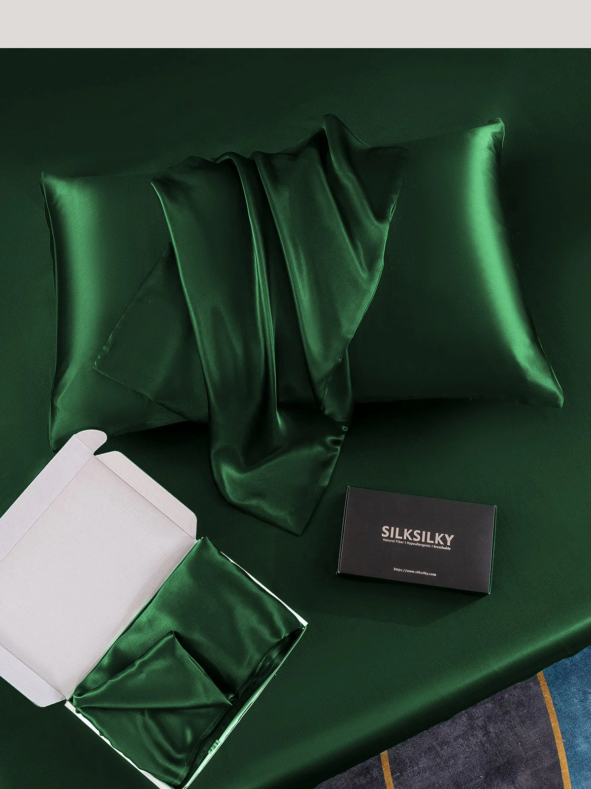 30Momme Luxurious 100% Silk Pillowcase - Envelope - Image 20