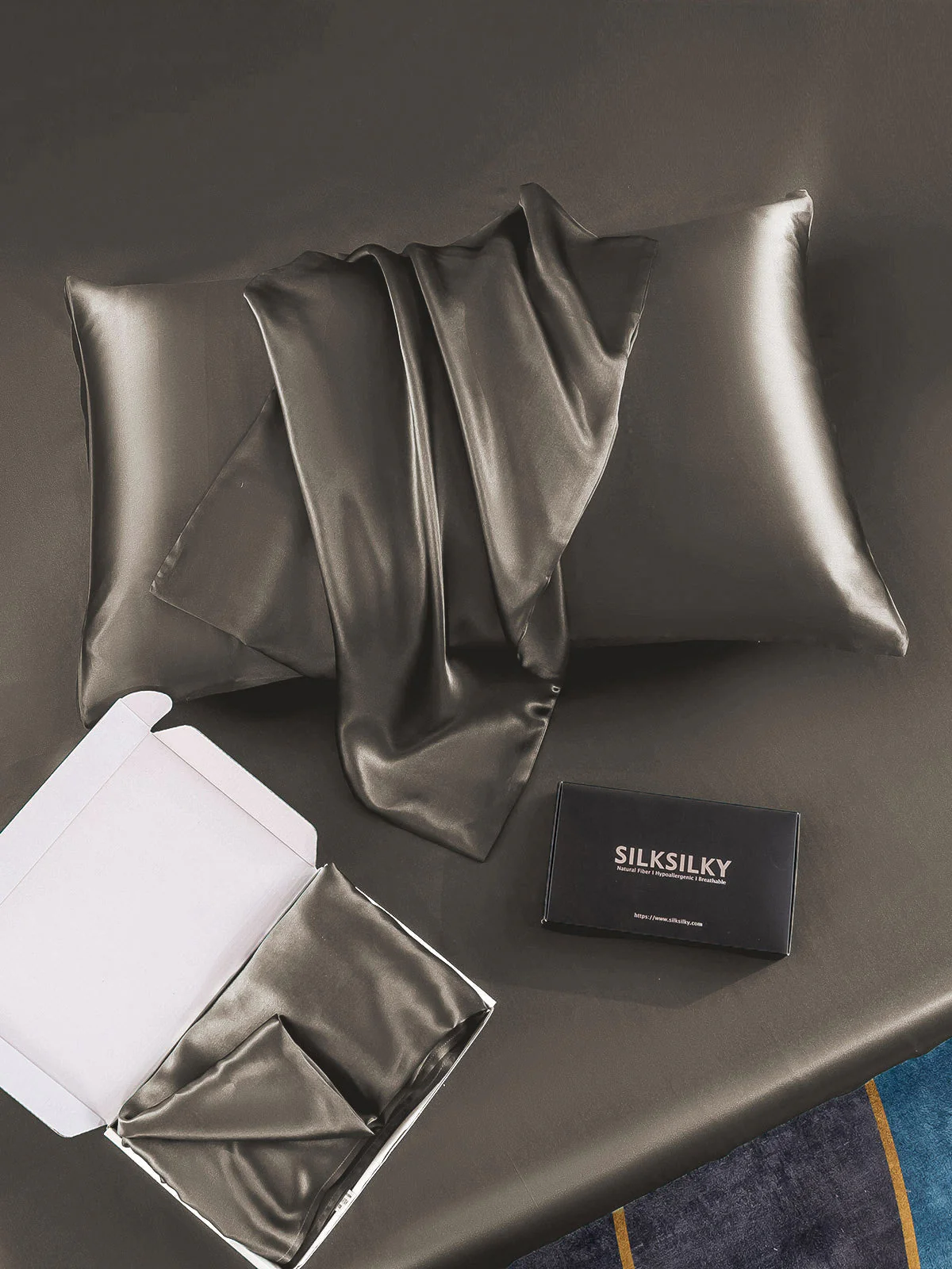 30Momme Luxurious 100% Silk Pillowcase - Envelope - Image 6