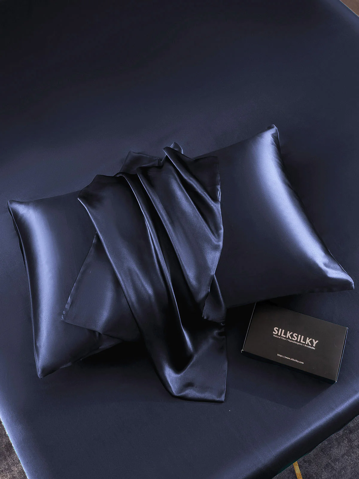 30Momme Luxurious 100% Silk Pillowcase - Hidden Zipper - Image 41