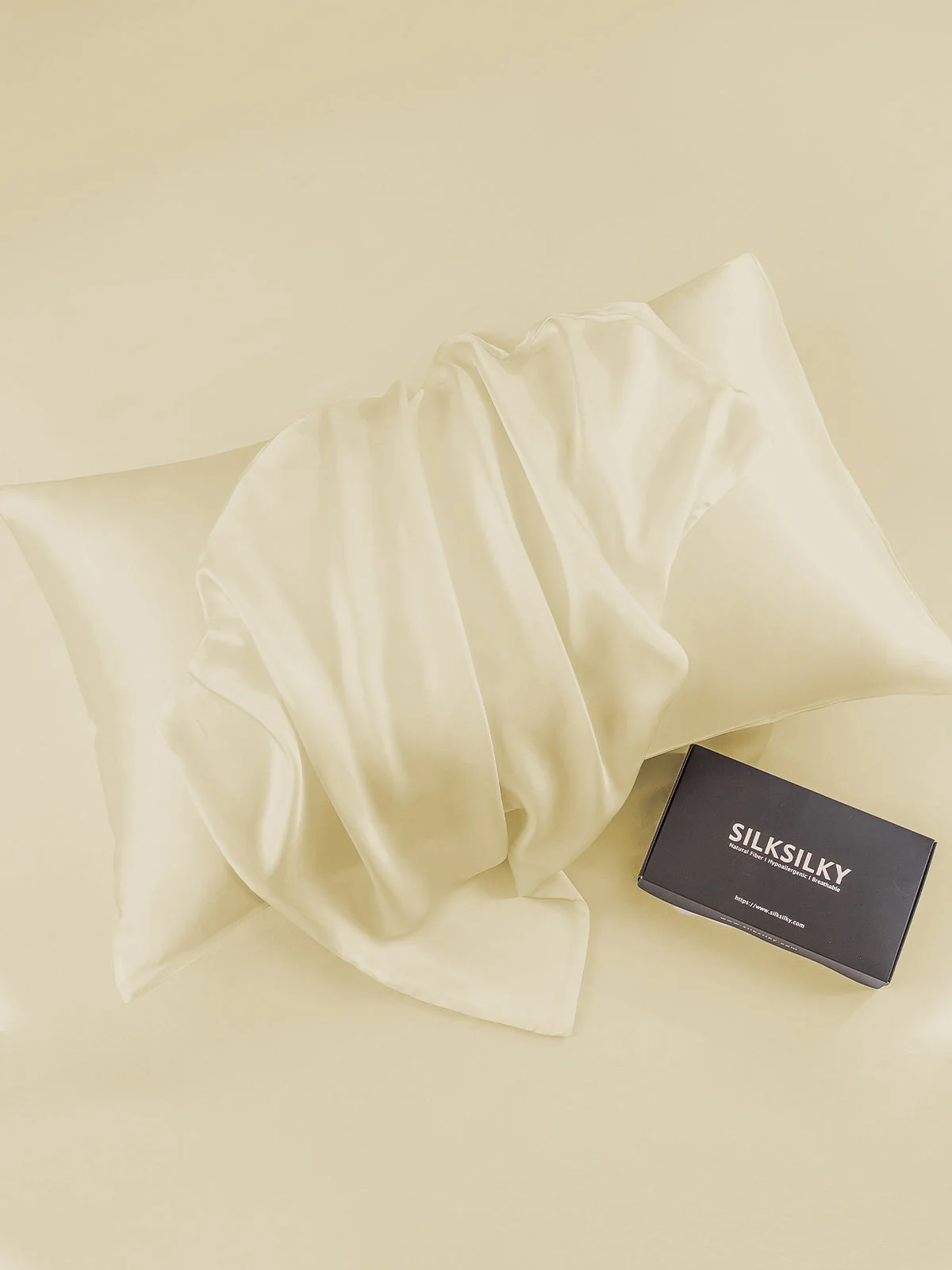 30Momme Luxurious 100% Silk Pillowcase - Hidden Zipper - Image 47