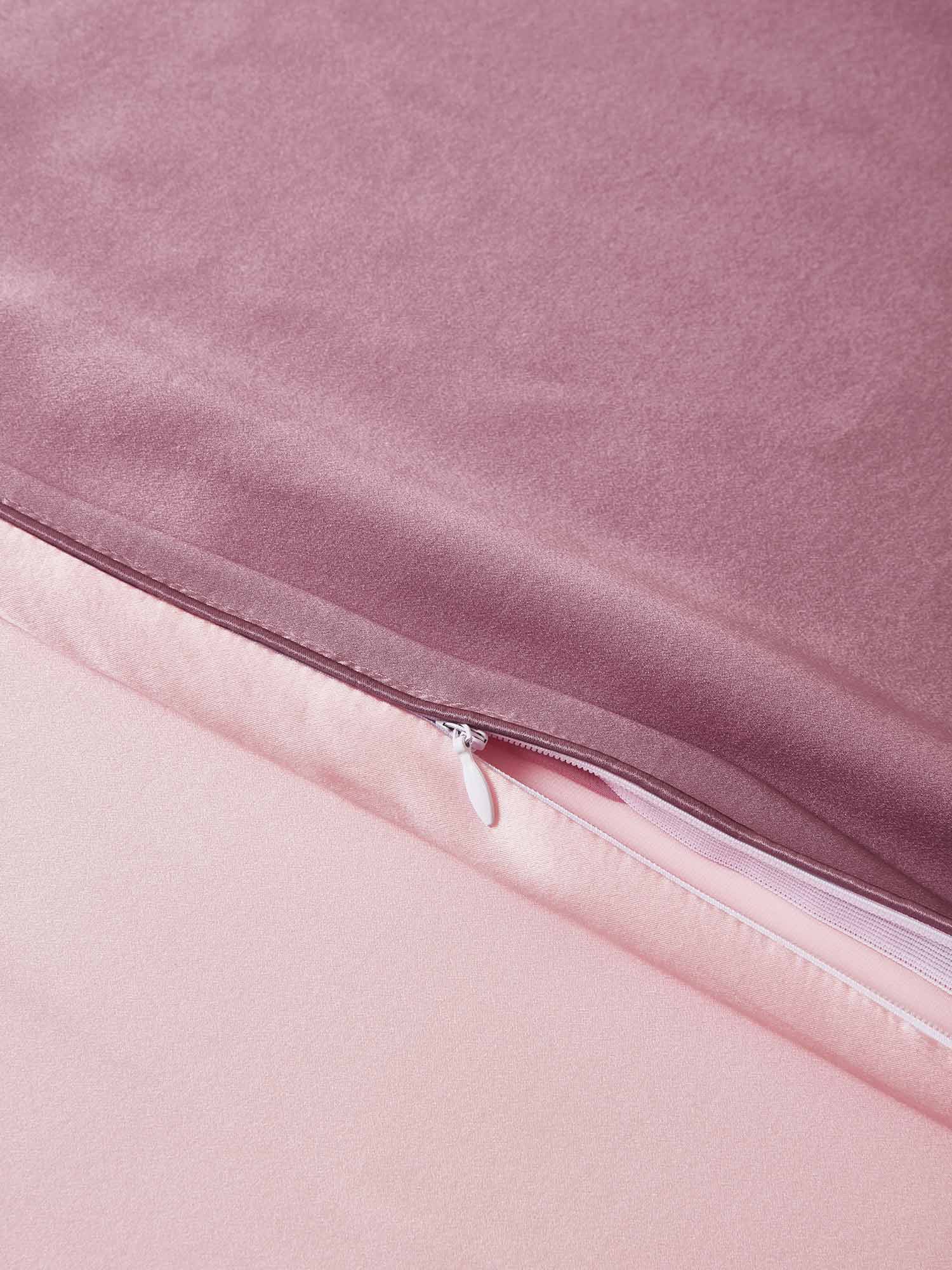 19Momme 4Pcs Silk Set Duvet Cover+Flat Sheet+2x Pillowcases - Image 111
