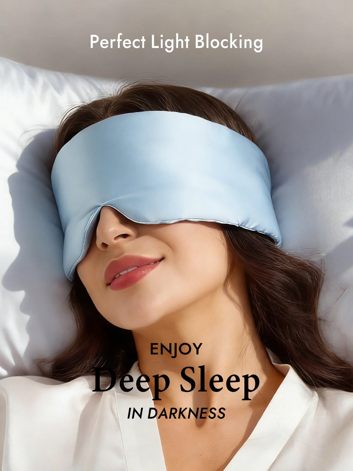 Elegant One Piece Silk Sleep Eye Mask - Image 27