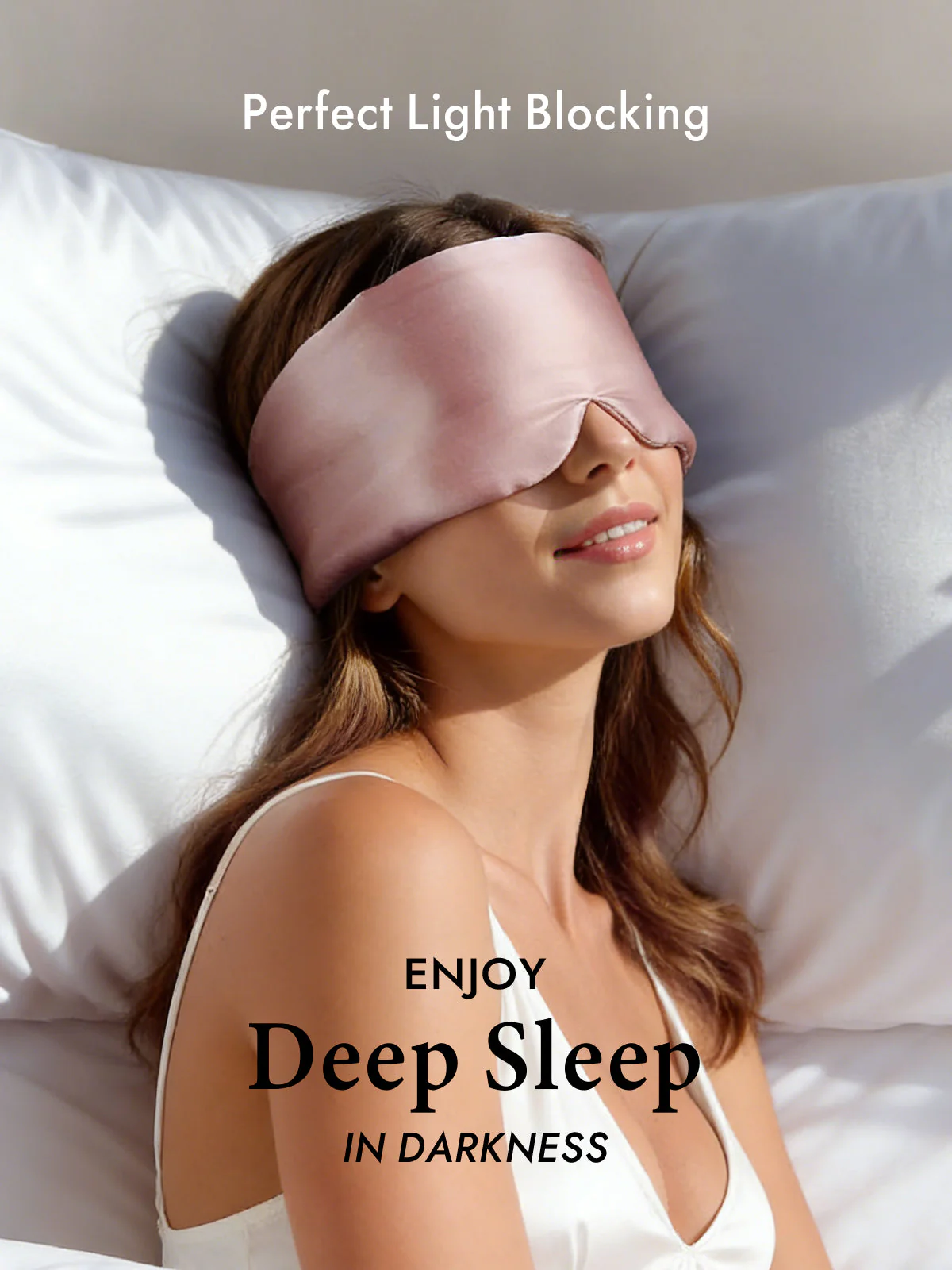 Elegant One Piece Silk Sleep Eye Mask - Image 3