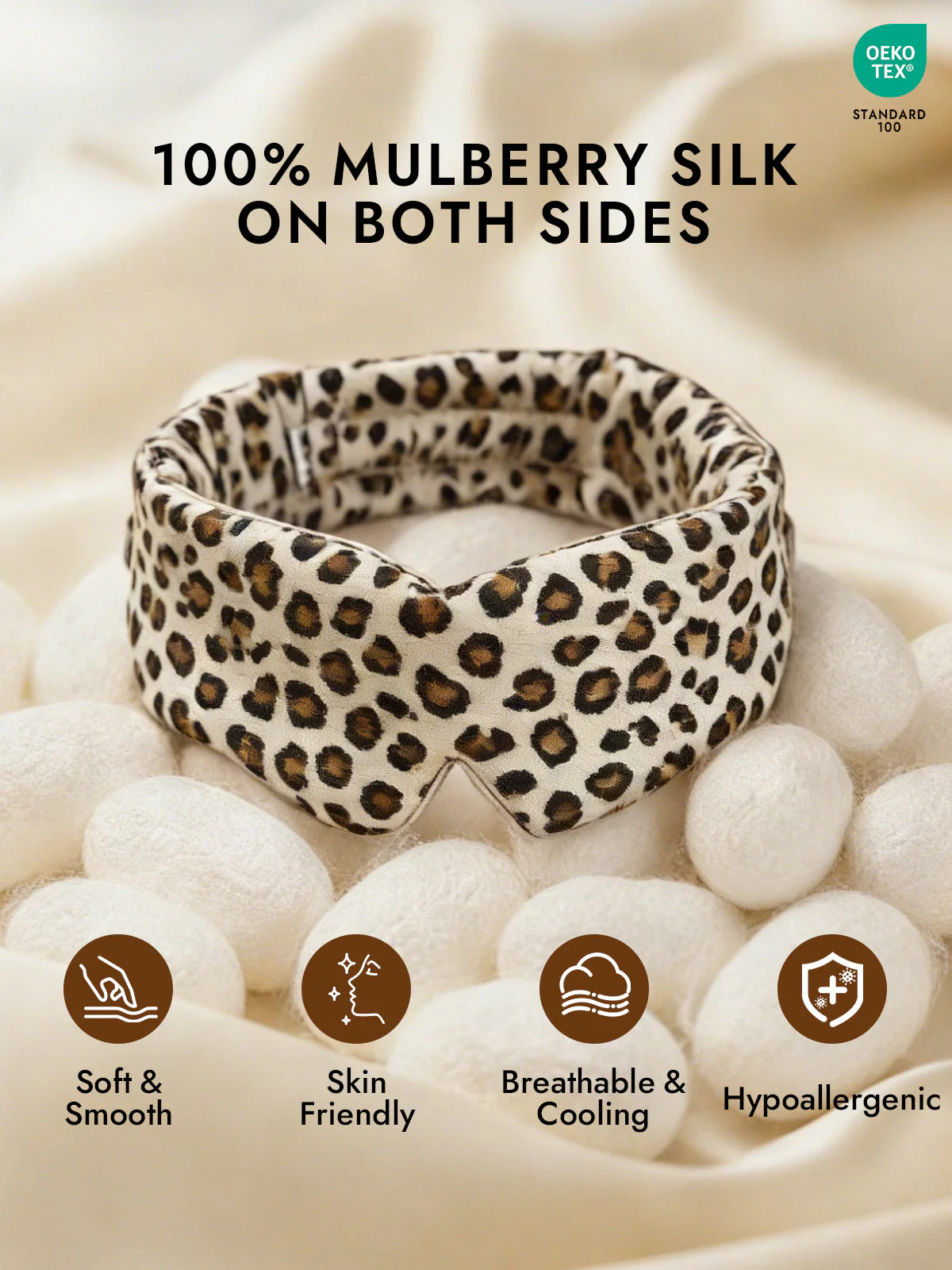 Elegant One Piece Silk Sleep Eye Mask - Image 32