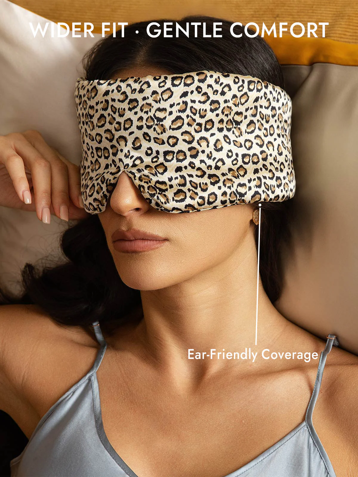 Elegant One Piece Silk Sleep Eye Mask - Image 35