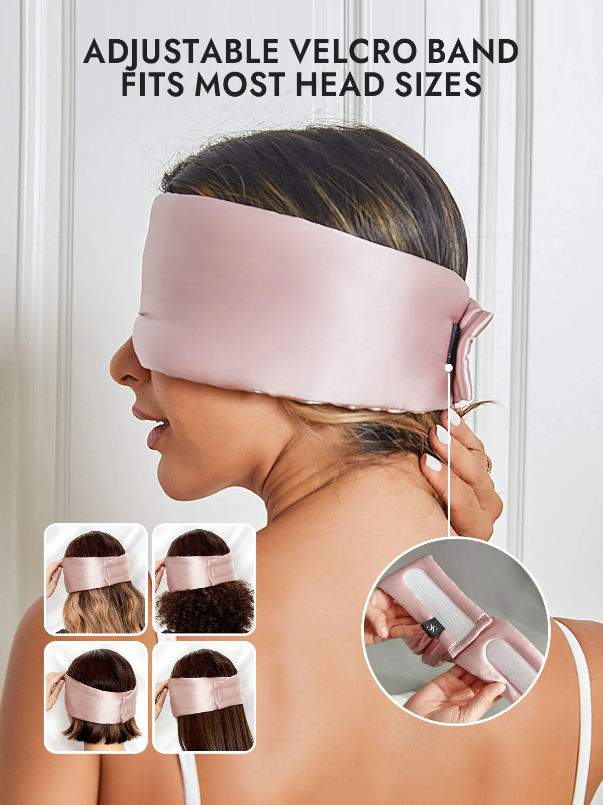 Elegant One Piece Silk Sleep Eye Mask - Image 4