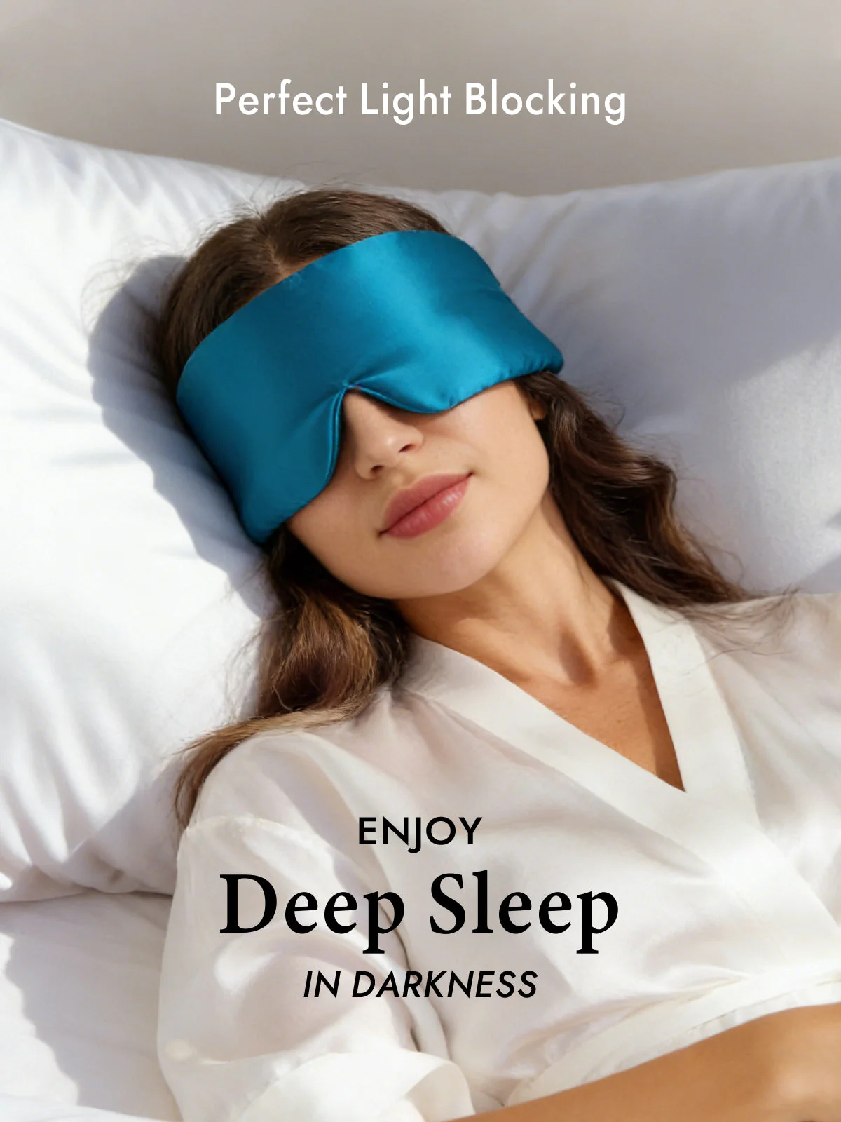 Elegant One Piece Silk Sleep Eye Mask - Image 51