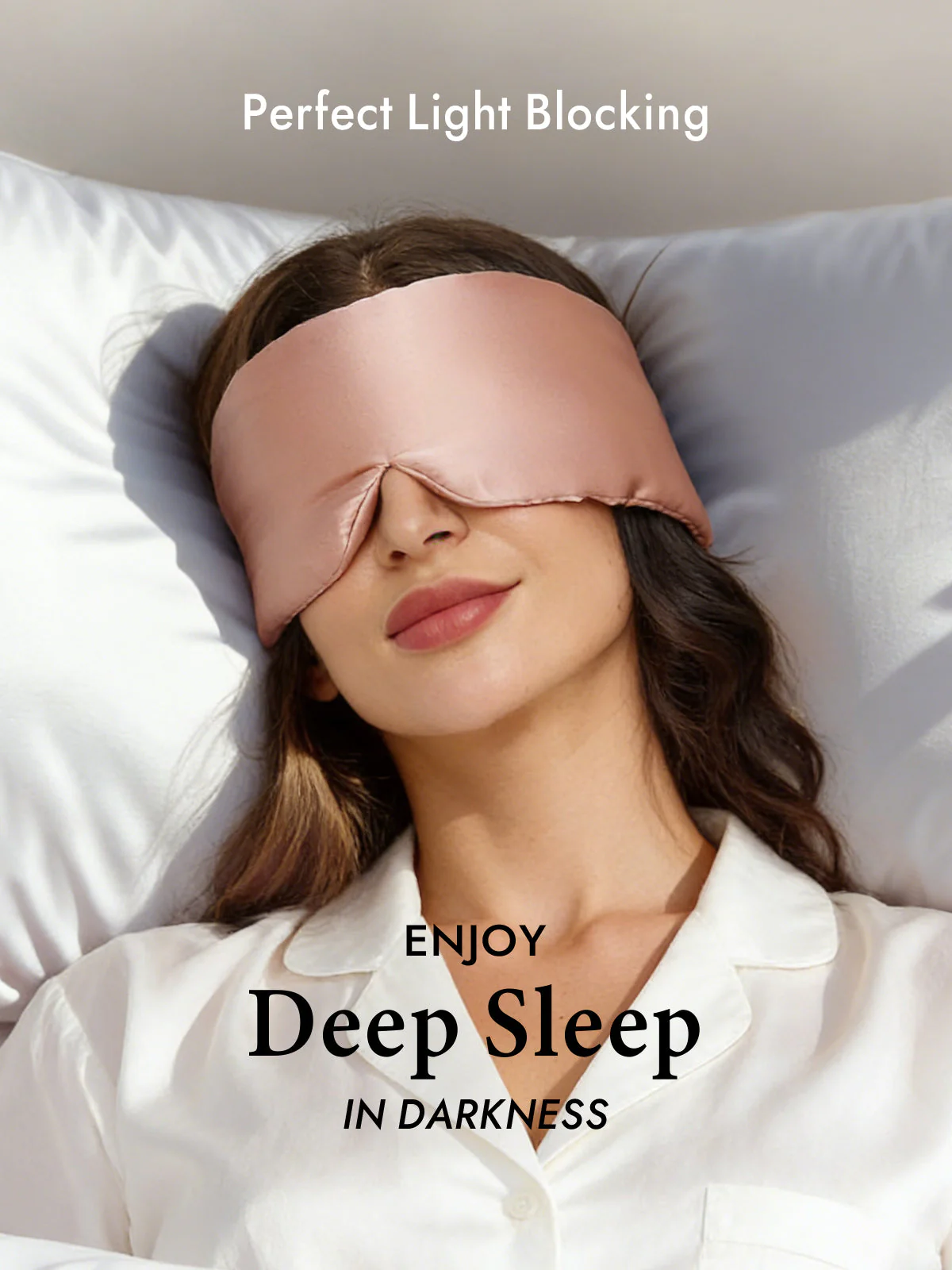 Elegant One Piece Silk Sleep Eye Mask - Image 63