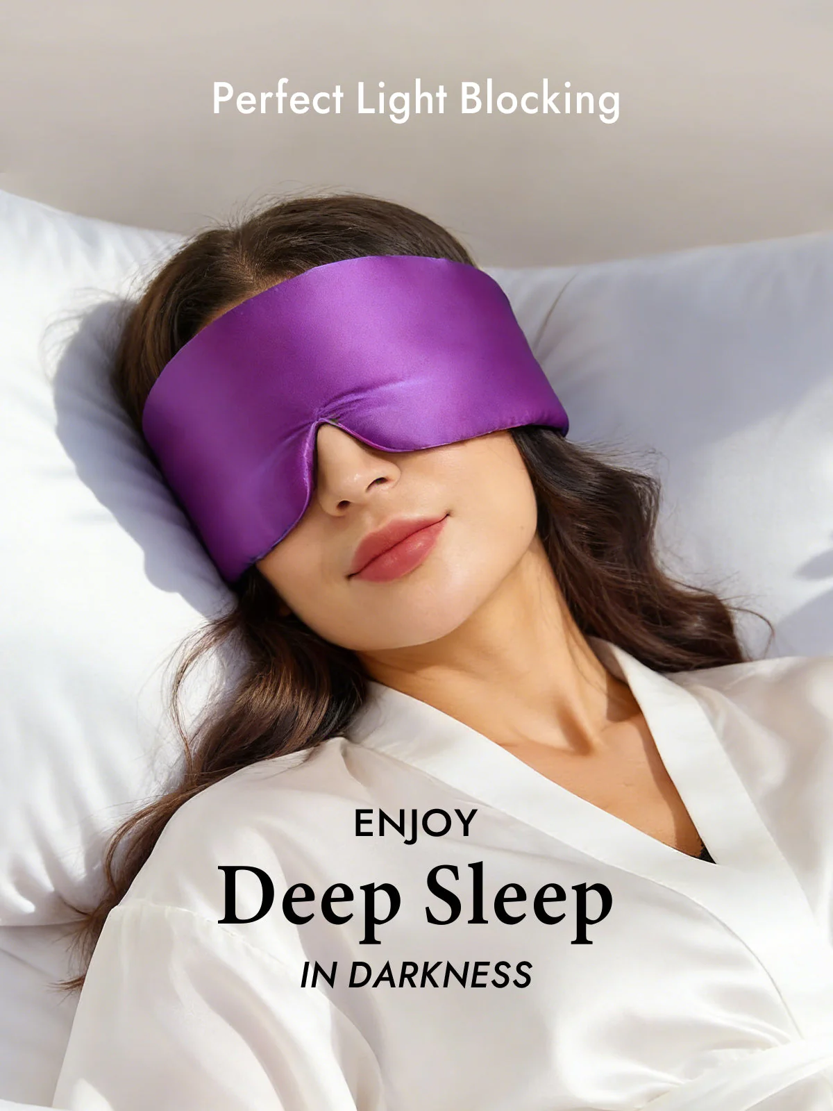 Elegant One Piece Silk Sleep Eye Mask - Image 69