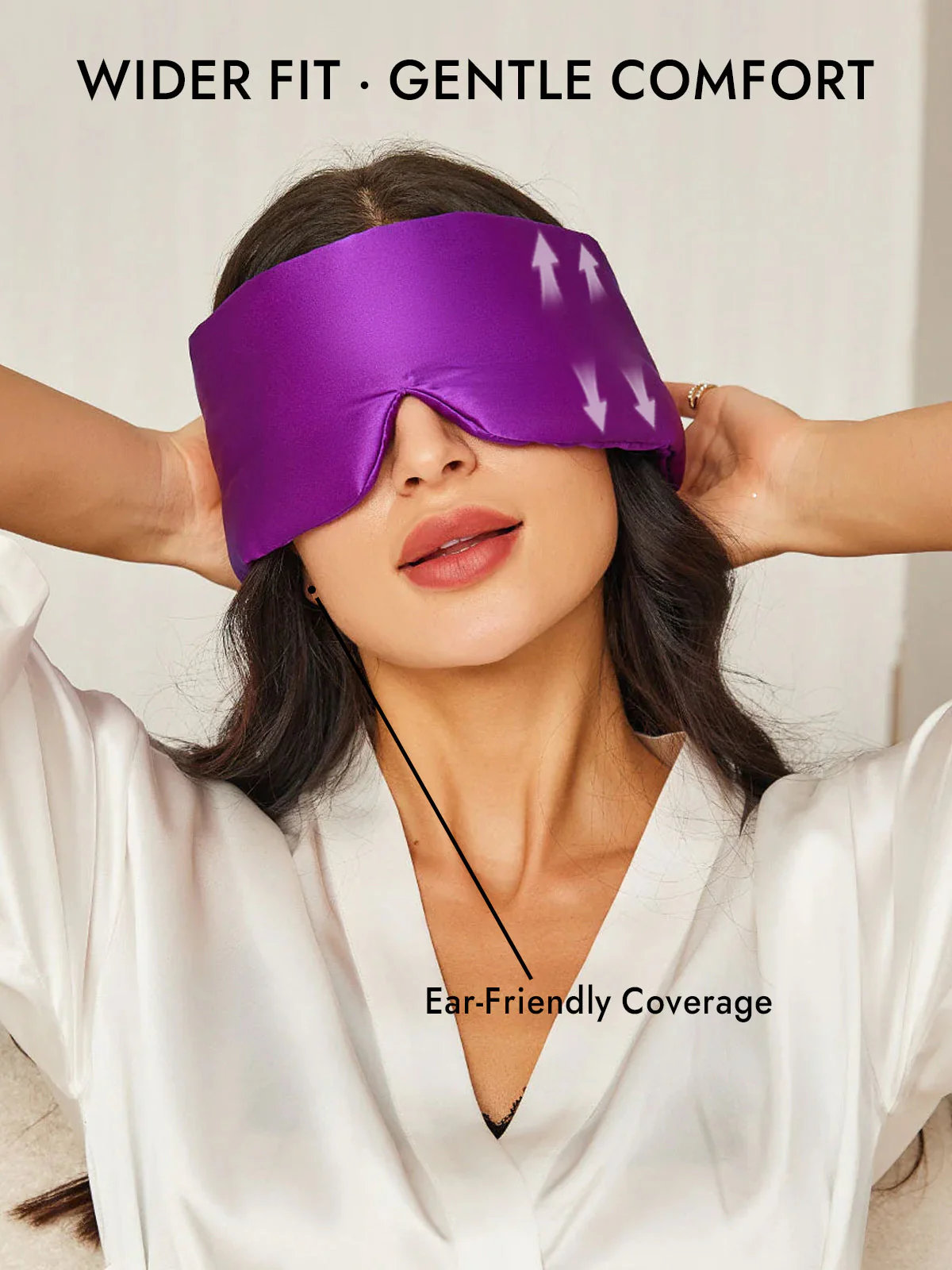 Elegant One Piece Silk Sleep Eye Mask - Image 71