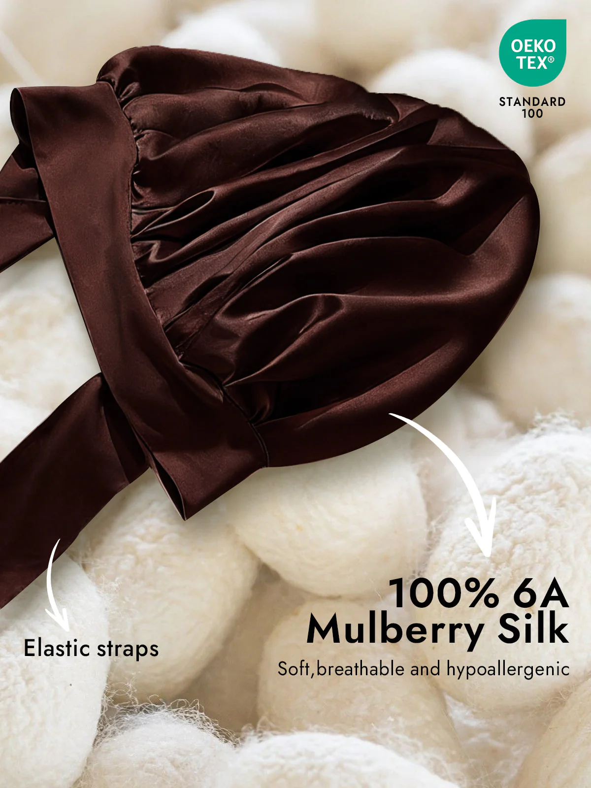 Pure Silk Bowknot Tie Bonnet - Image 26
