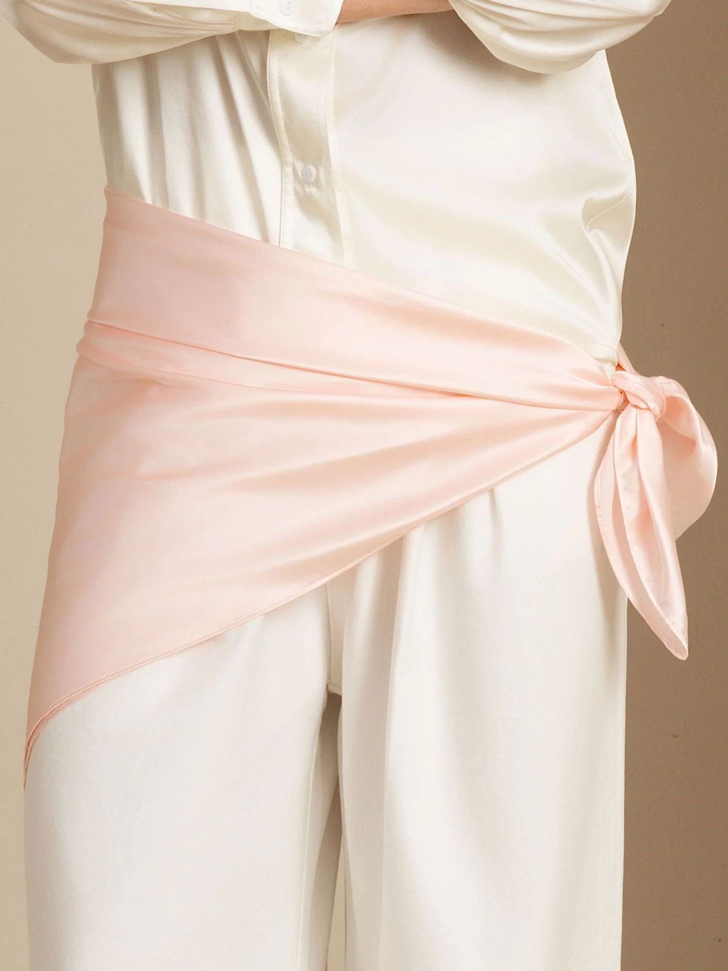 Pure Silk Classic  Elegant Square Scarf - Size 90x90cm - Image 33