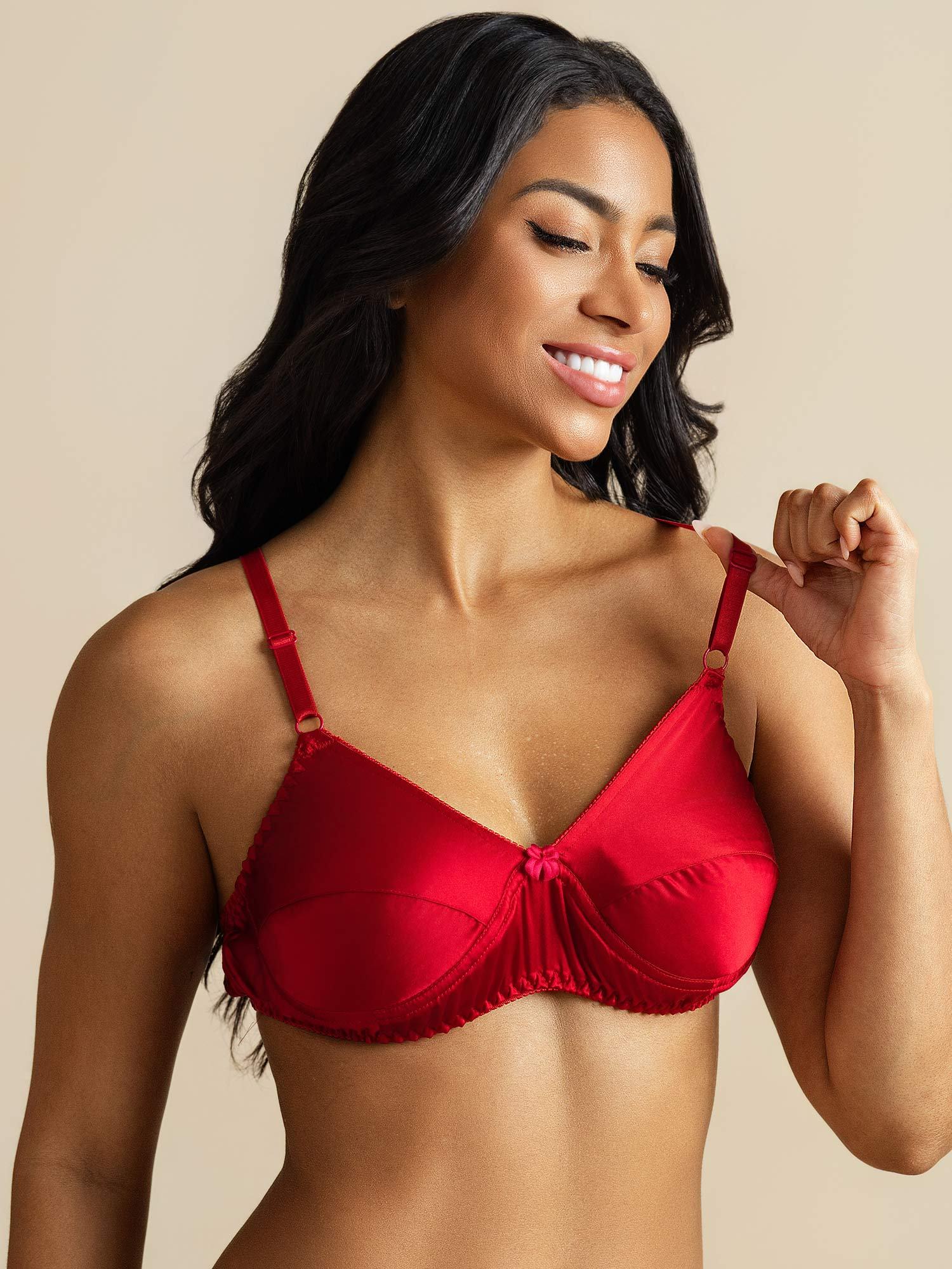Pure Silk Classic Full Bra with Adjustable Straps - Image 12