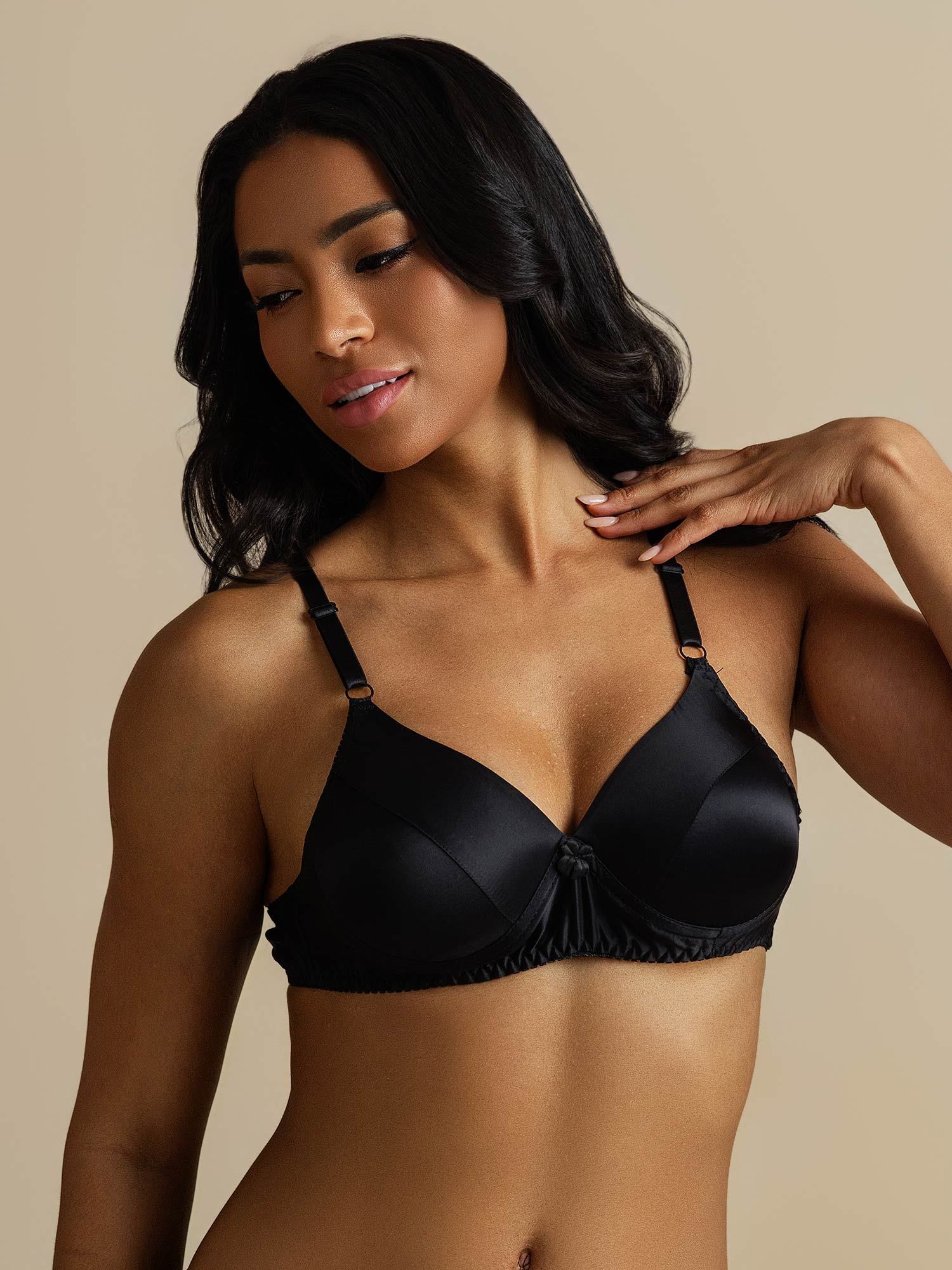 Pure Silk Classic Full Bra with Adjustable Straps - Image 24