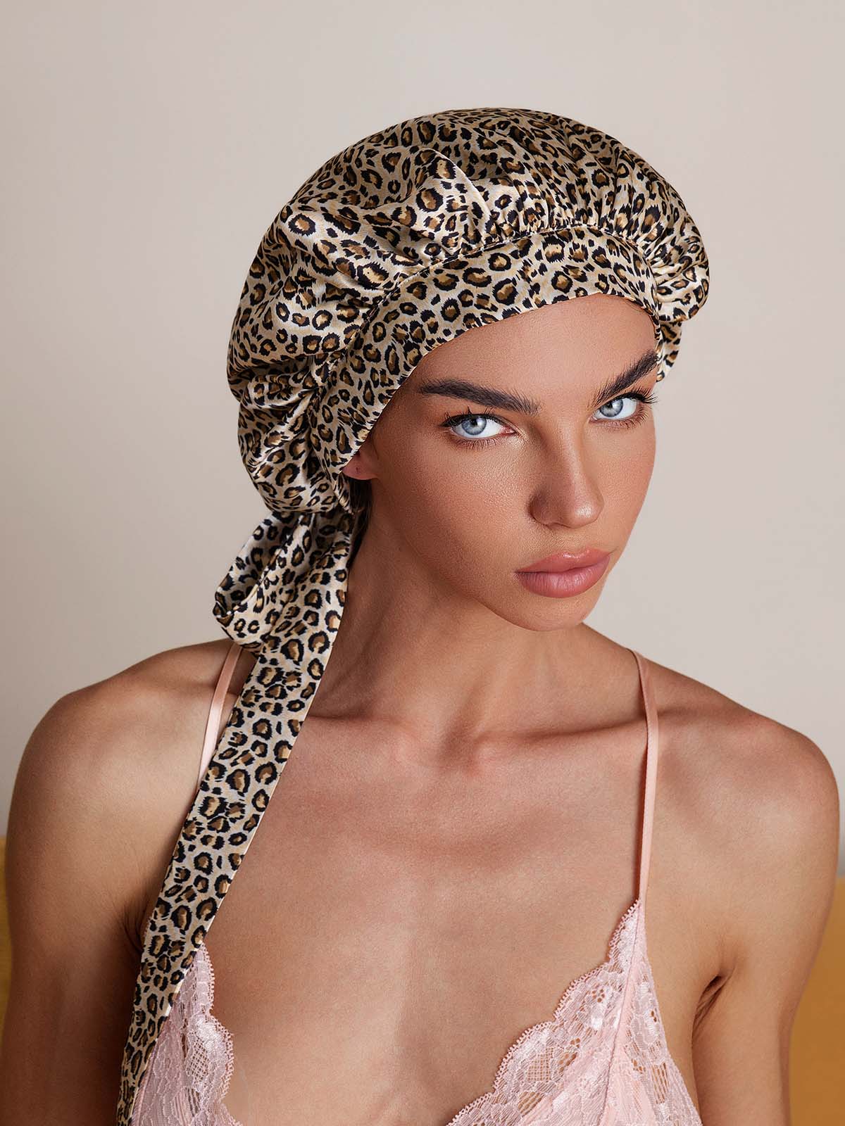 Pure silk Elegant Bonnet with Long Ribbons - Image 16