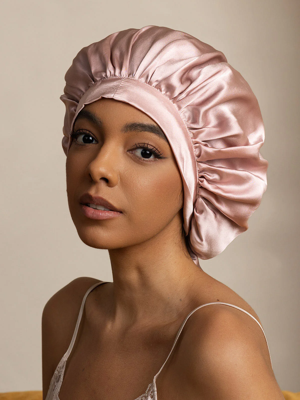 Pure silk Elegant Bonnet with Long Ribbons - Image 20
