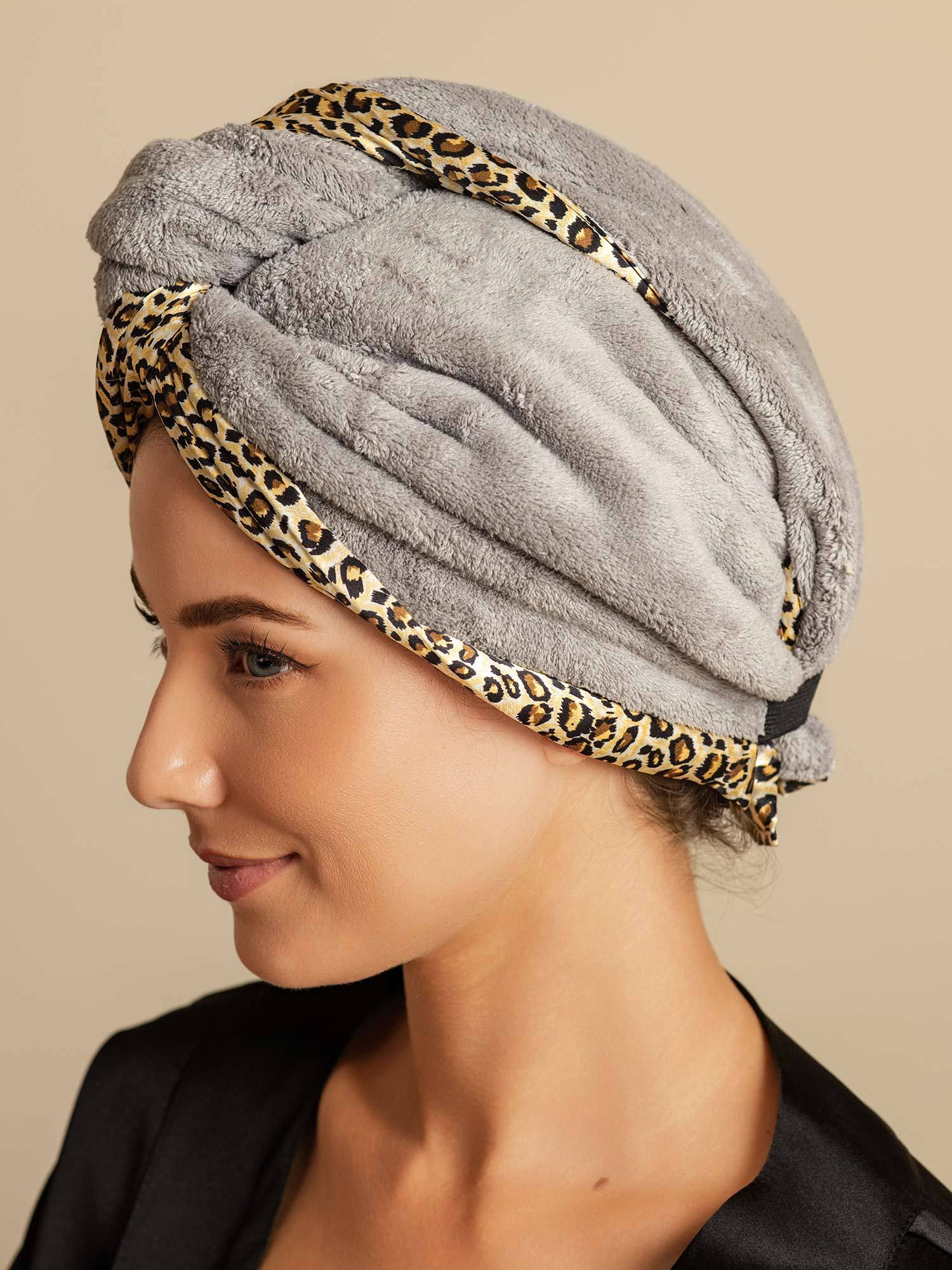 Pure Silk Hair Towel Wrap – Quick Dry, Frizz Free & Gentle on Hair - Image 23
