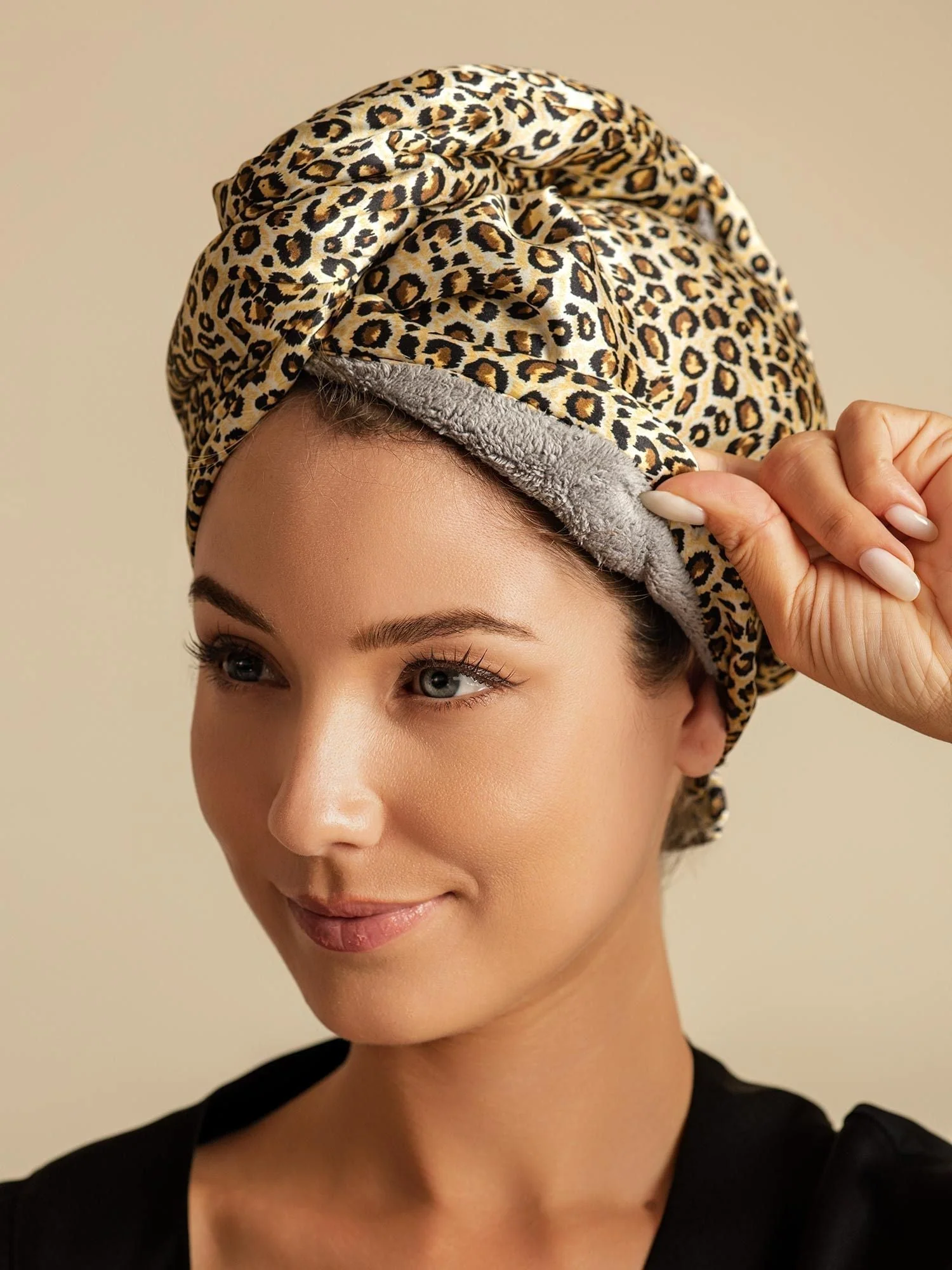 Pure Silk Hair Towel Wrap – Quick Dry, Frizz Free & Gentle on Hair - Image 24