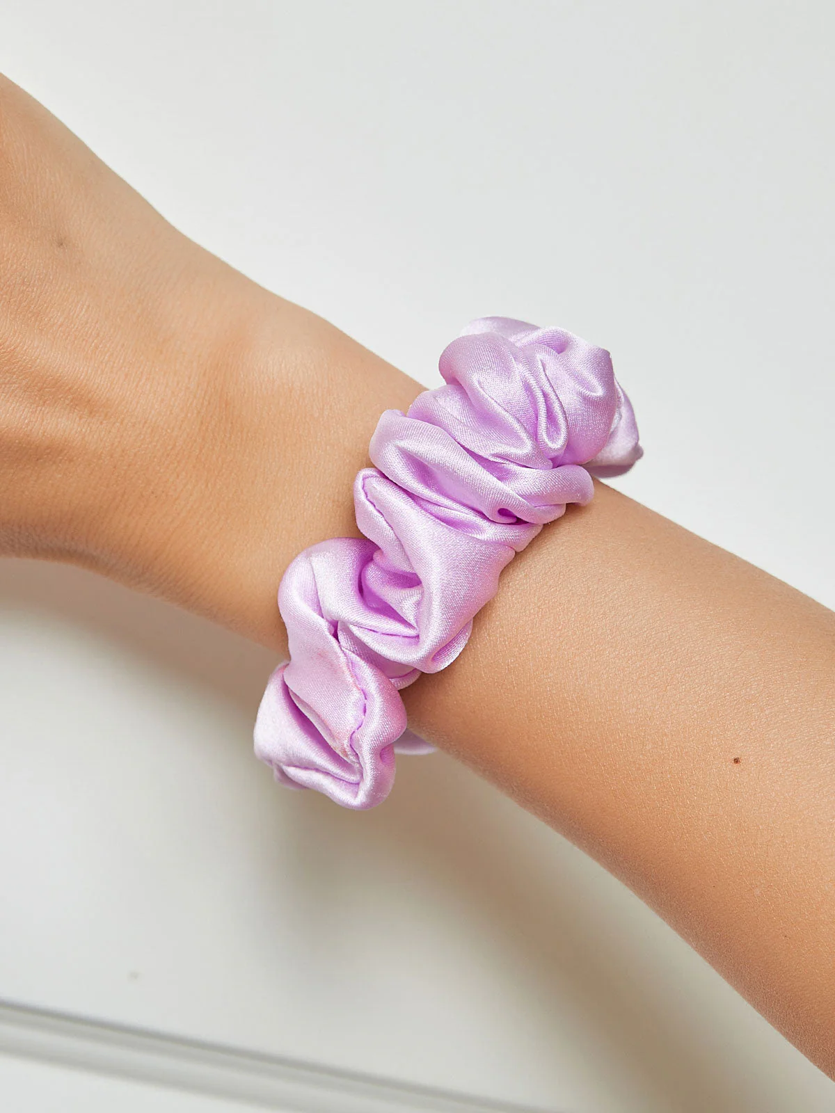 Pure Silk Soft Classic Hair Scrunchie - 2cm - Image 28