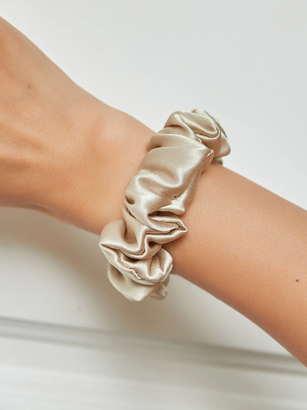 Pure Silk Soft Classic Hair Scrunchie - 2cm - Image 33