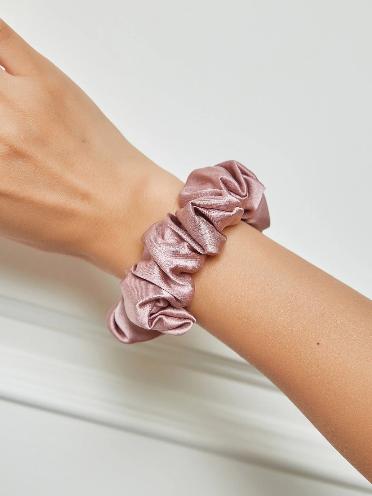 Pure Silk Soft Classic Hair Scrunchie - 2cm - Image 58
