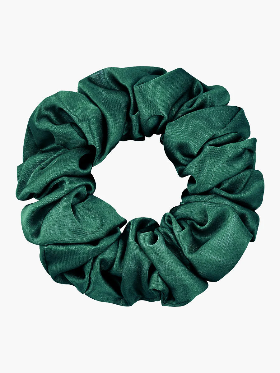 Pure Silk Soft Large Hair Scrunchie - 3.5cm - Image 27