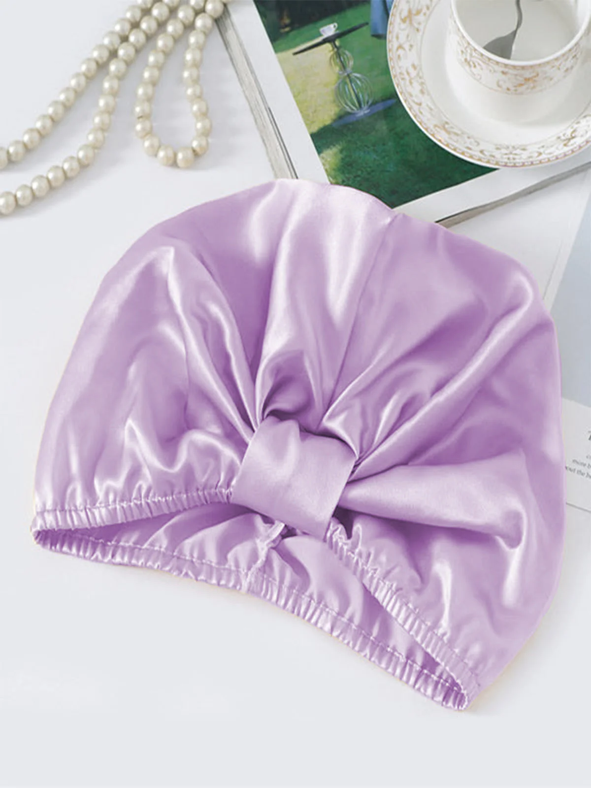 Pure Silk Night Turban Bonnet - Image 20