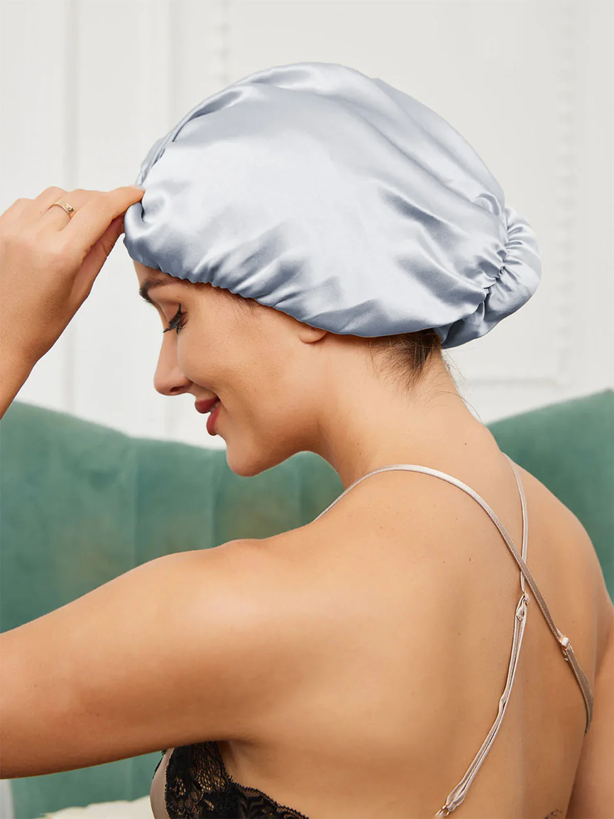 Pure Silk Night Turban Bonnet - Image 21
