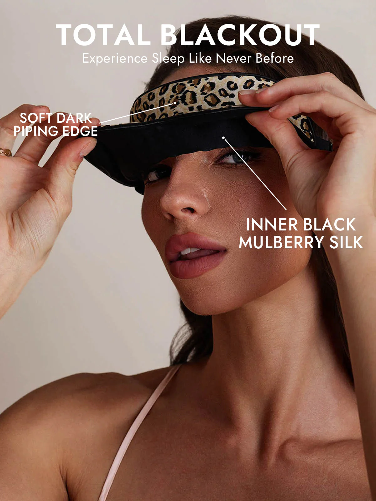 Pure Silk Elastic Band Sleep Eye Mask - Image 14