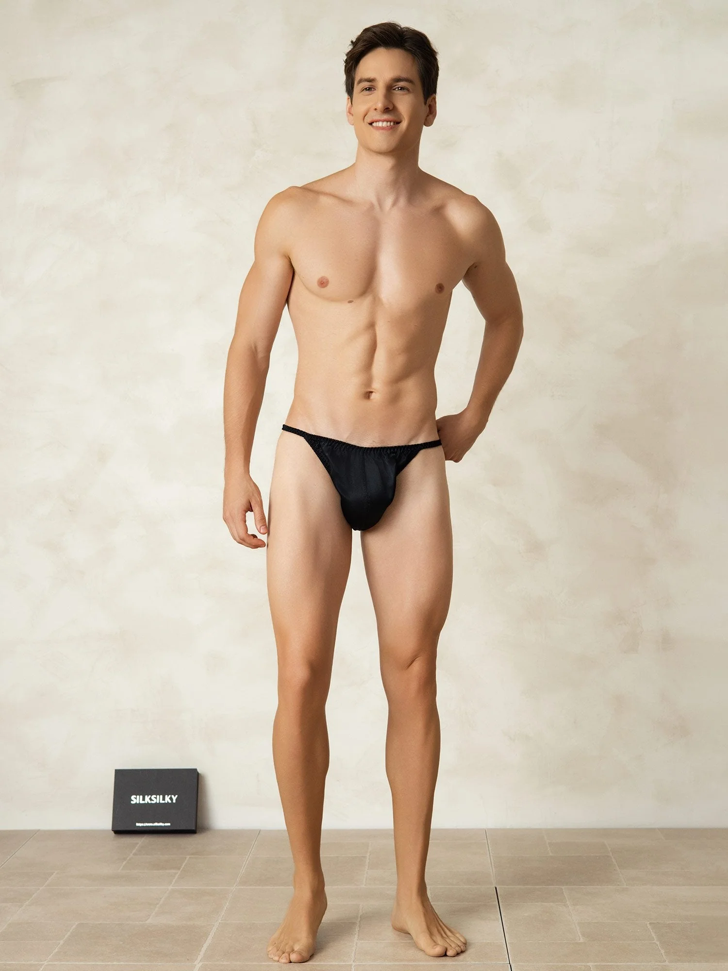 Pure Silk String Men's Underwear - Image 8