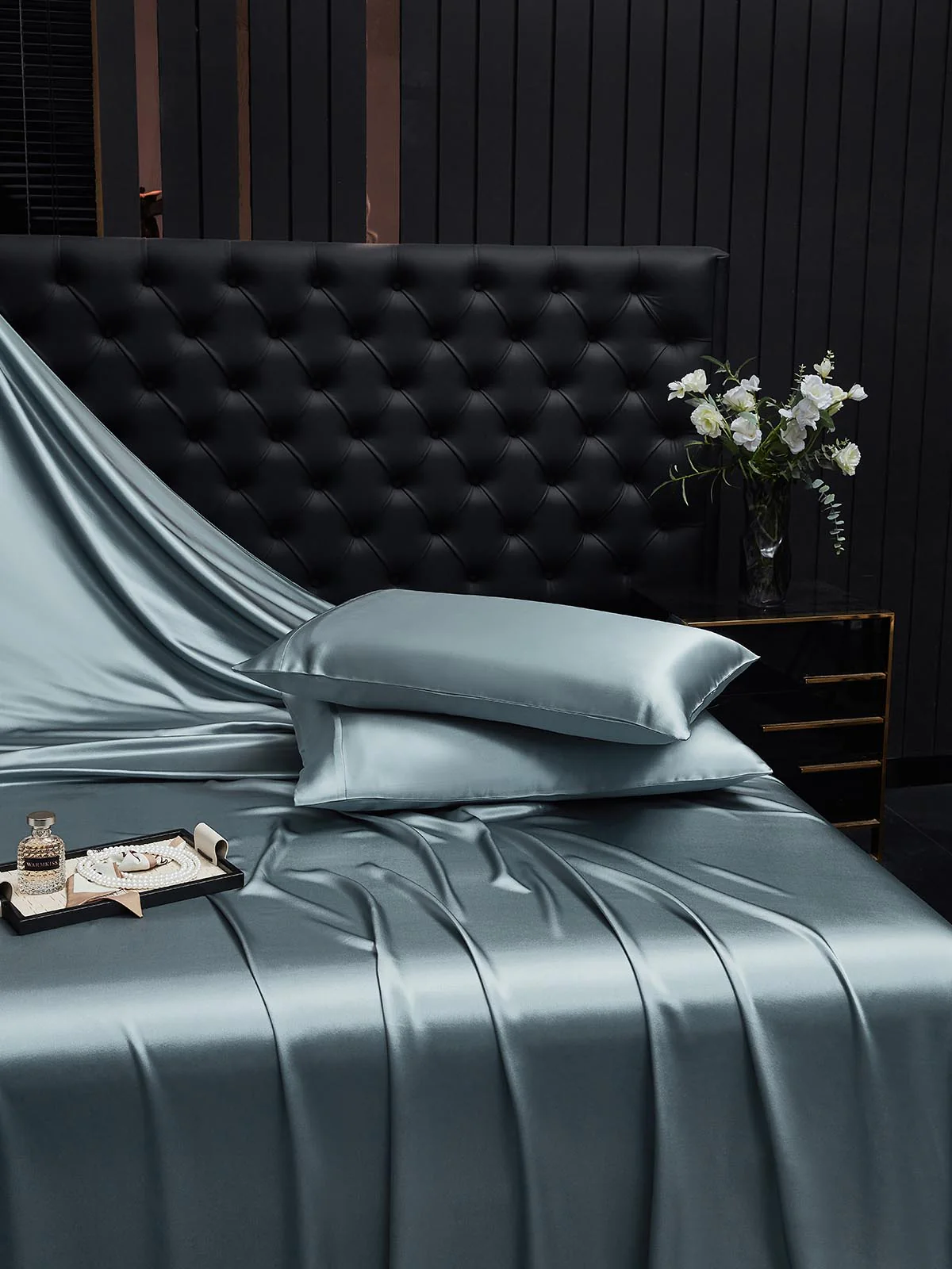 2Pcs 19Momme Pure Silk Pillowcases Bundle - Envelope - Image 122