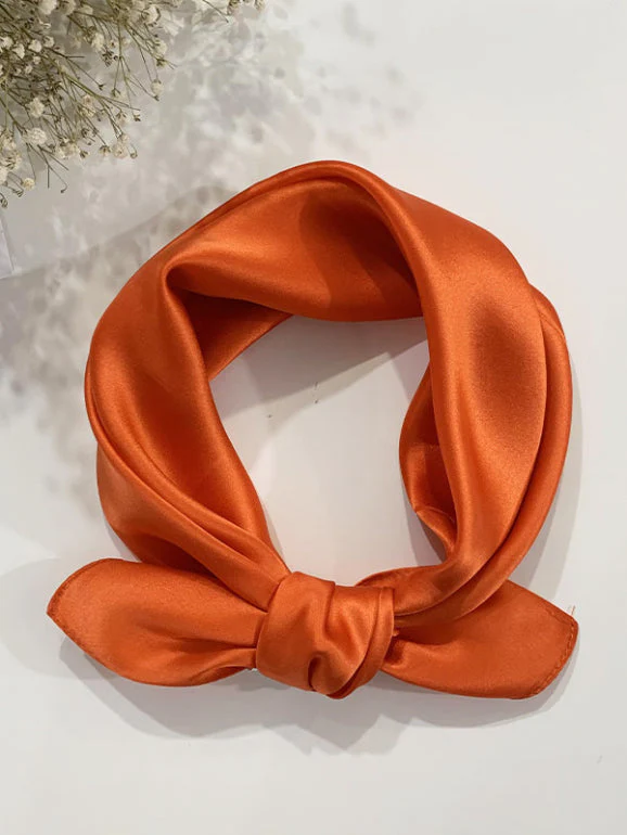 Pure Silk Square Scarf 53x53cm/21 - Image 10