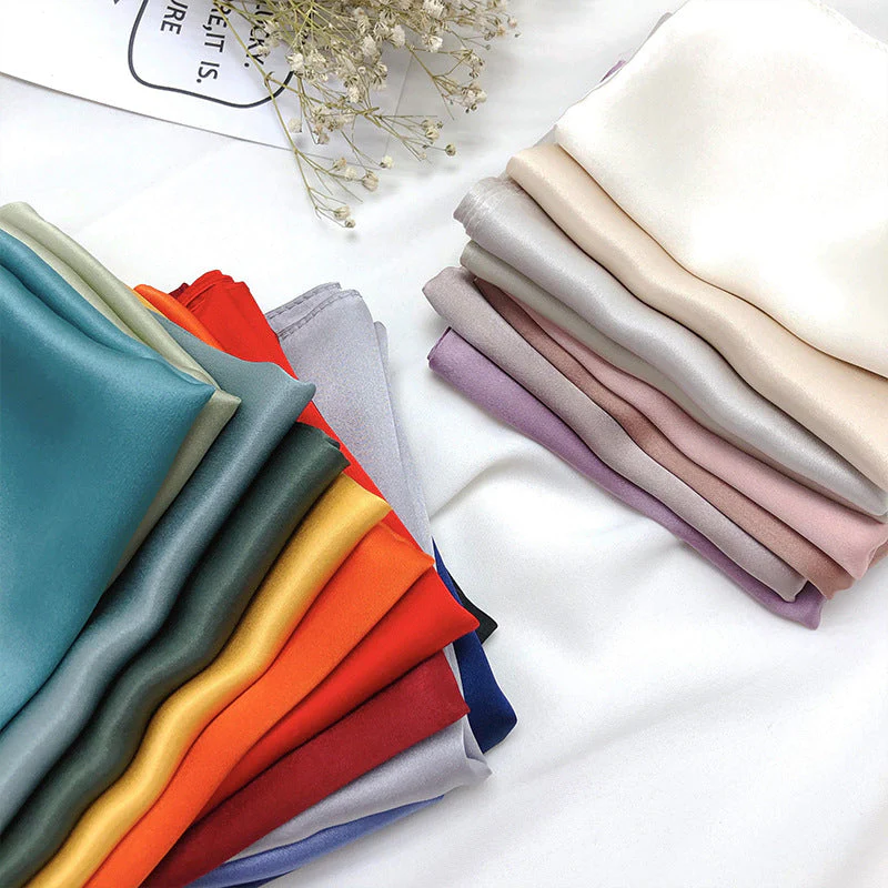 Pure Silk Square Scarf 53x53cm/21 - Image 31