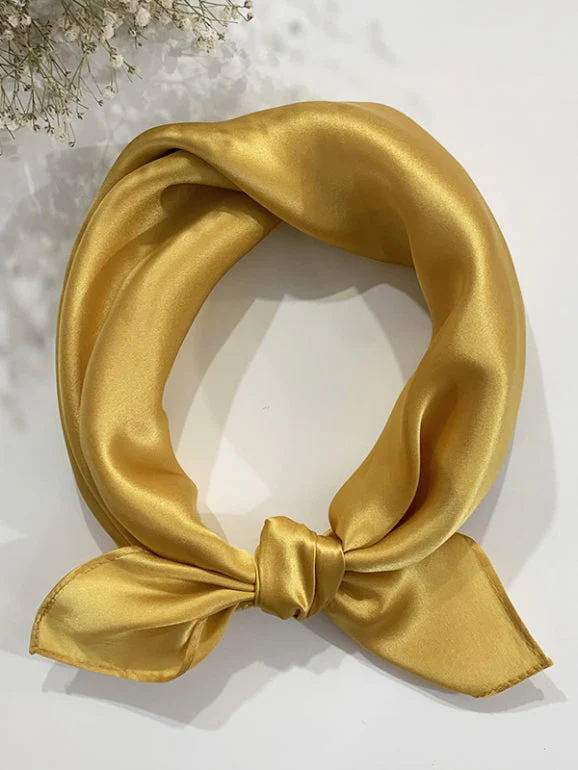 Pure Silk Square Scarf size-53x53cm - Image 14