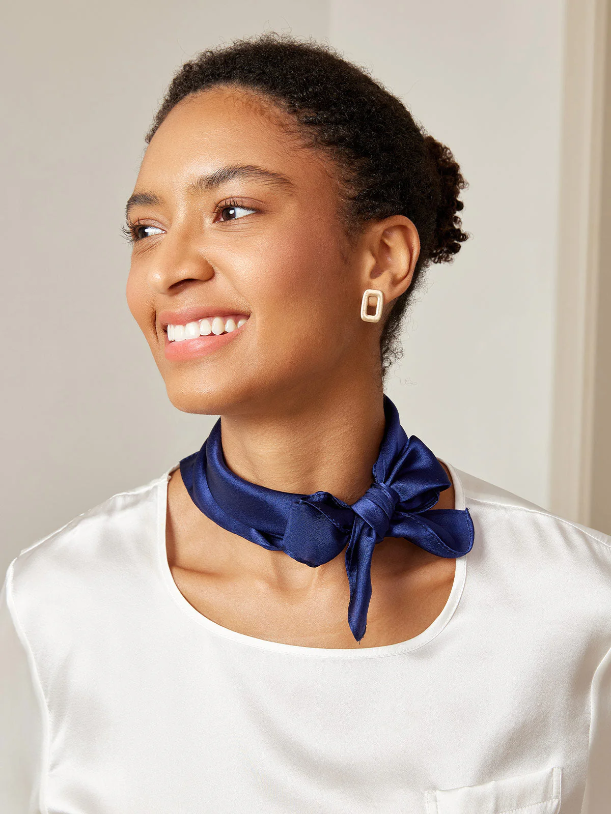 Pure Silk Square Scarf size-53x53cm - Image 17