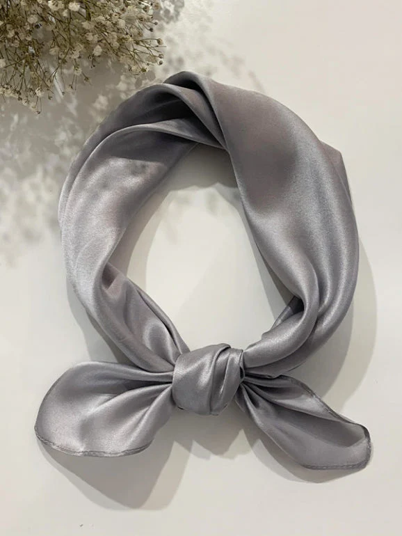 Pure Silk Square Scarf size-53x53cm - Image 21