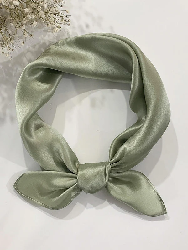 Pure Silk Square Scarf size-53x53cm - Image 22