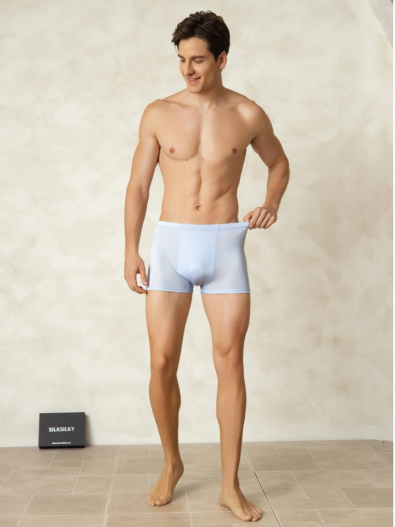 Pure Silk Men‘s Boxers Underwear - Image 16