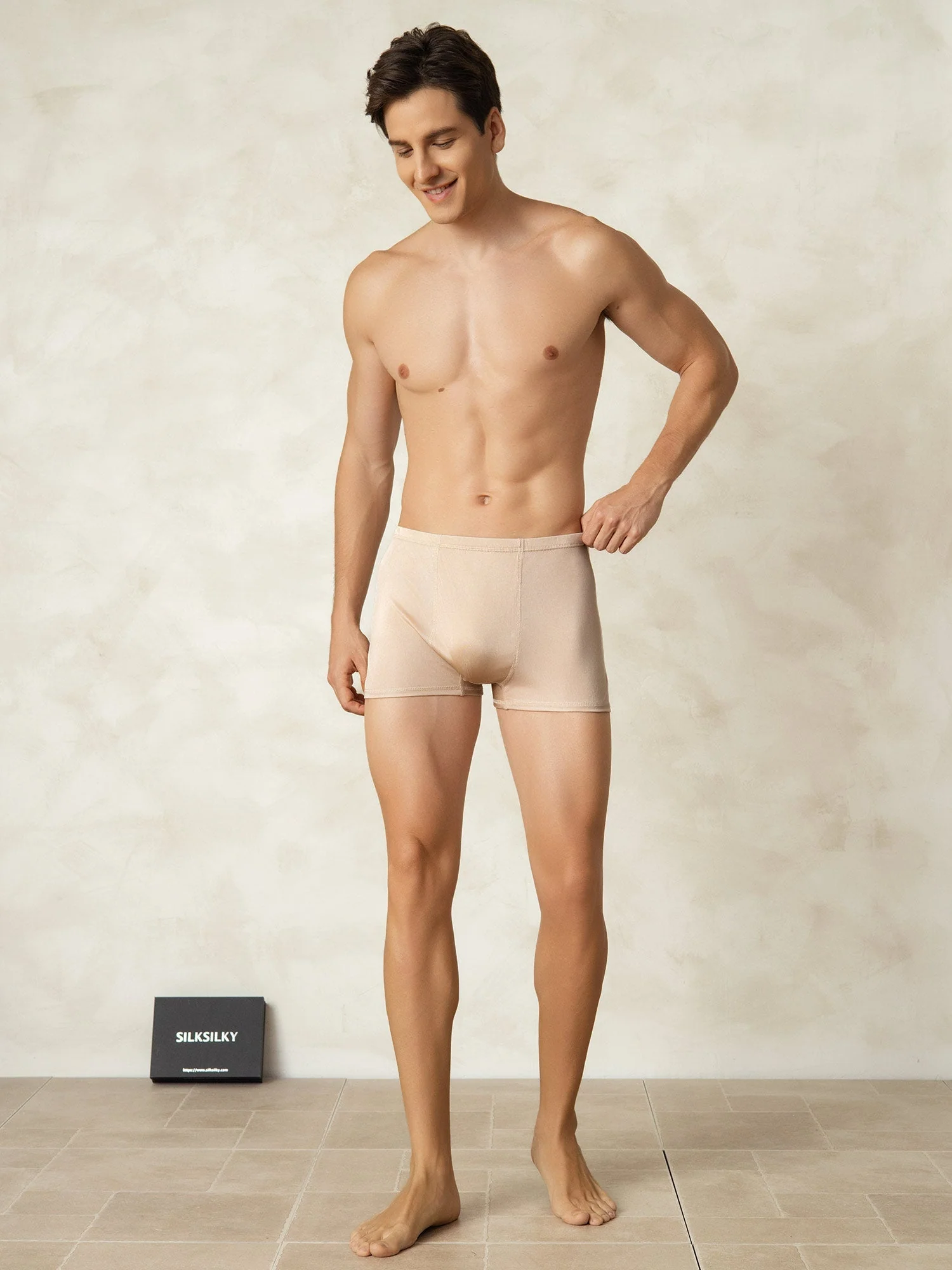 Pure Silk Men‘s Boxers Underwear - Image 27