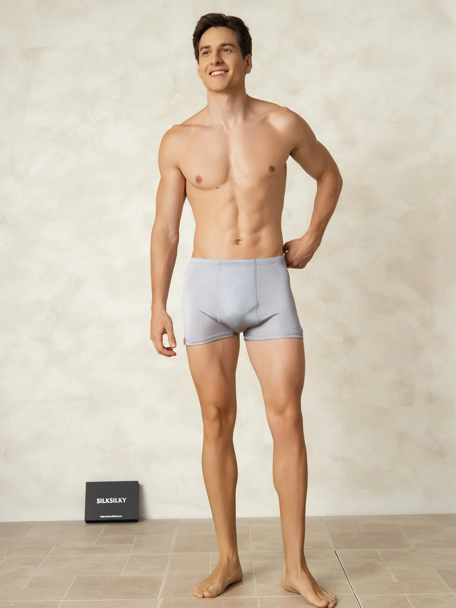 Pure Silk Men‘s Boxers Underwear - Image 4