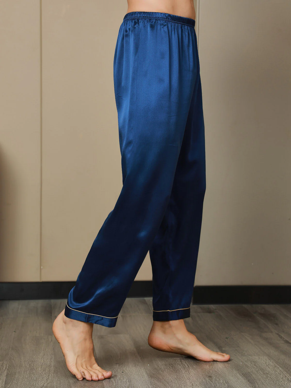 Pure Silk Casual Sleep Pants - Image 6
