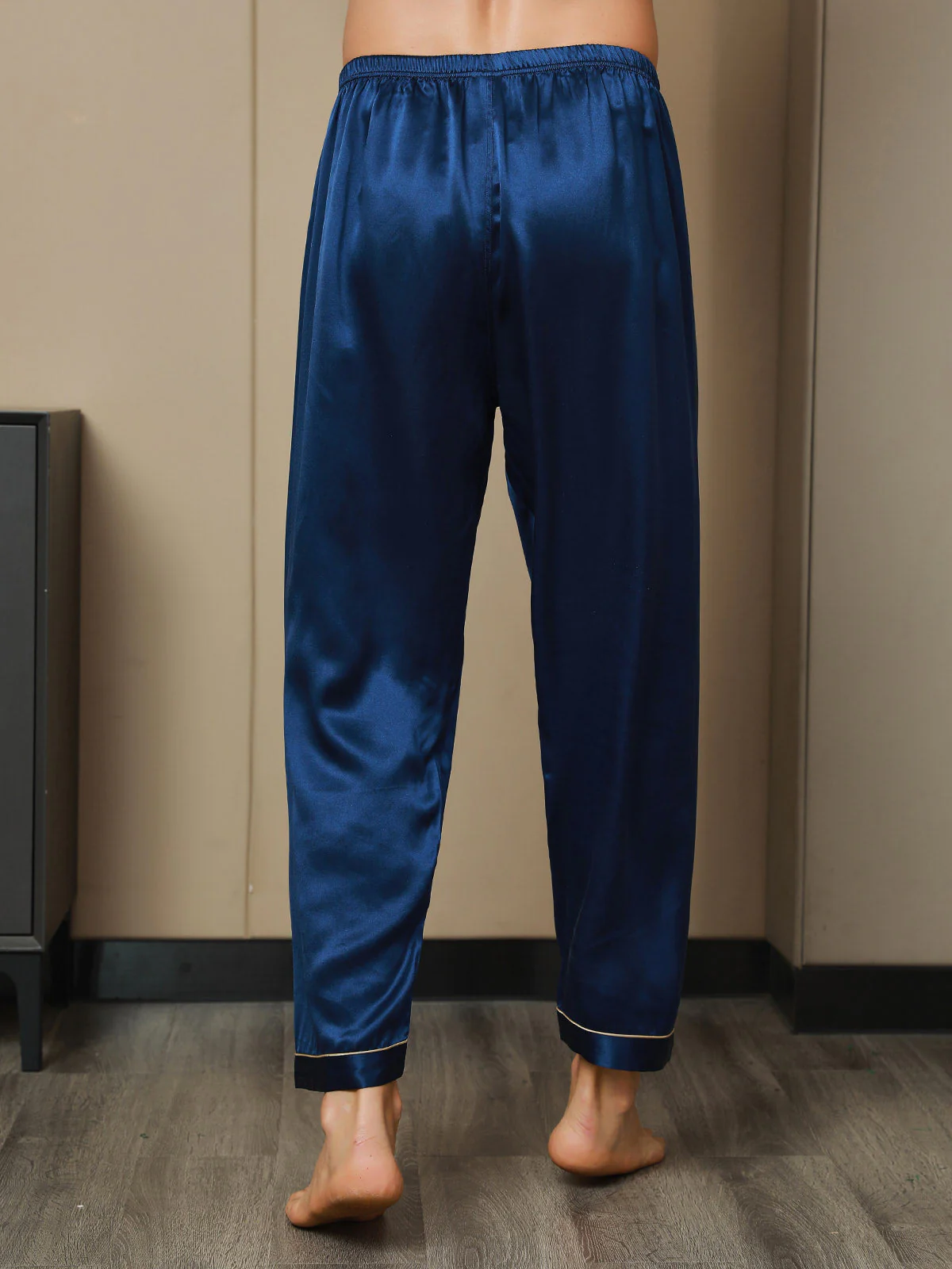 Pure Silk Casual Sleep Pants - Image 8