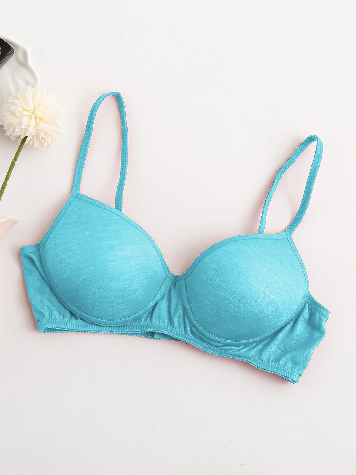 Sports Wireless Silk Jersey Comfort Bralette - Image 22