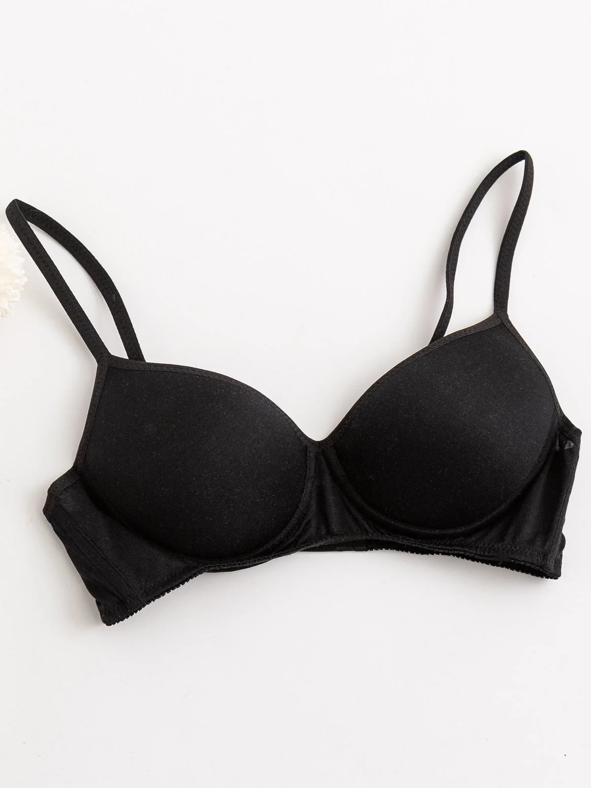 Sports Wireless Silk Jersey Comfort Bralette - Image 6